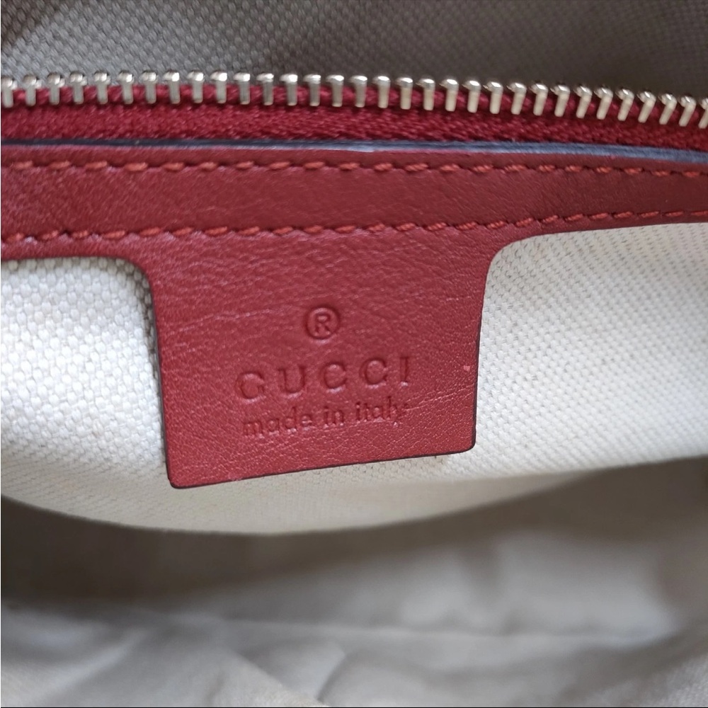 Gucci Red Designer Handbag - Picture 7 of 9